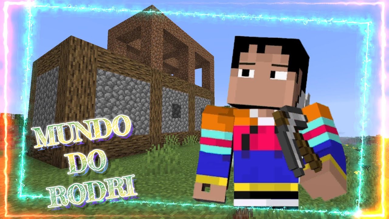 construindo a parte debaixo da minha casinha🏠🔨 - Mundo do Rodri #4