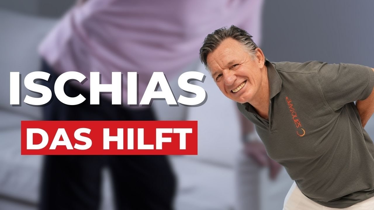 Du hast Ischiasschmerzen? Einen Bandscheibenvorfall? So hilfst du dir!