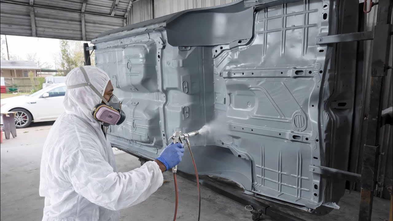 Сразу к делу: снимаем раму с кузова Chevrolet.