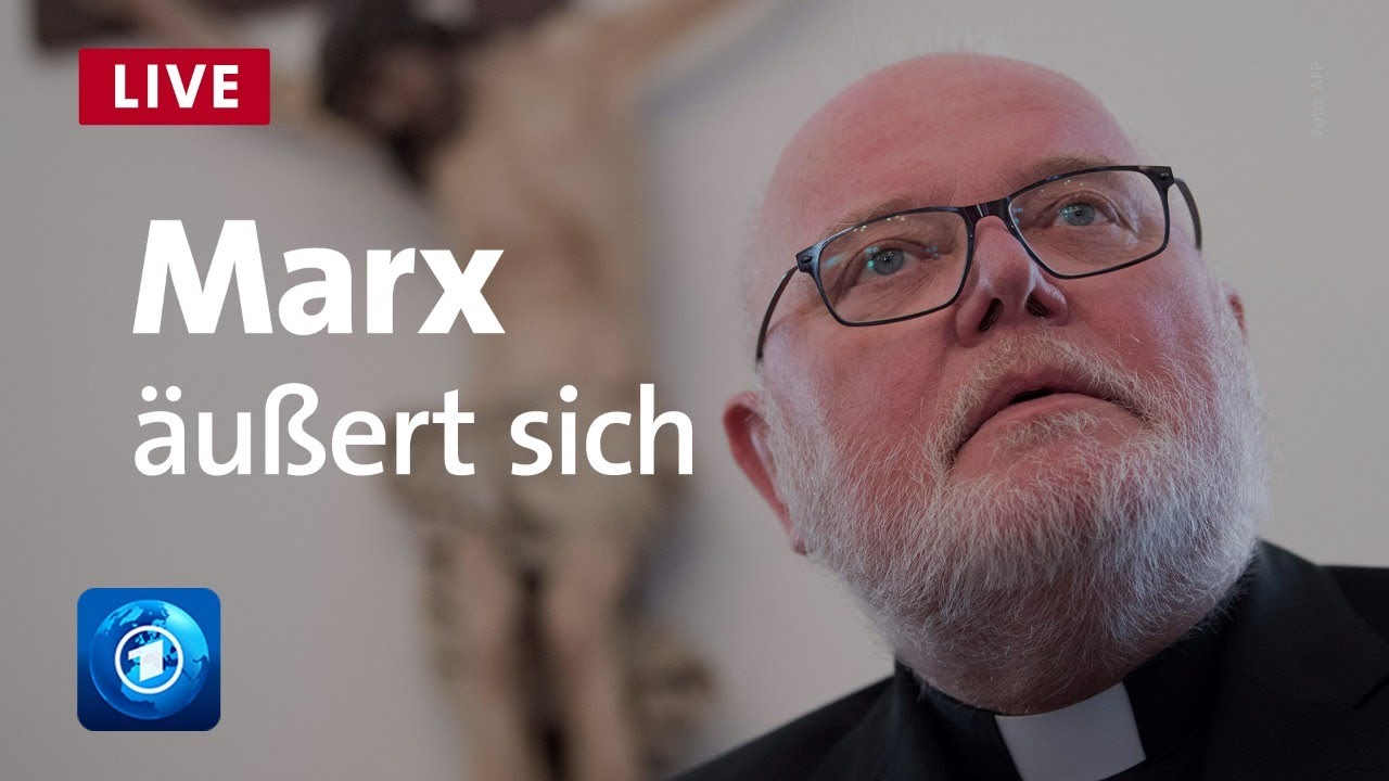 Pressekonferenz: Kardinal Marx bietet Rücktritt an