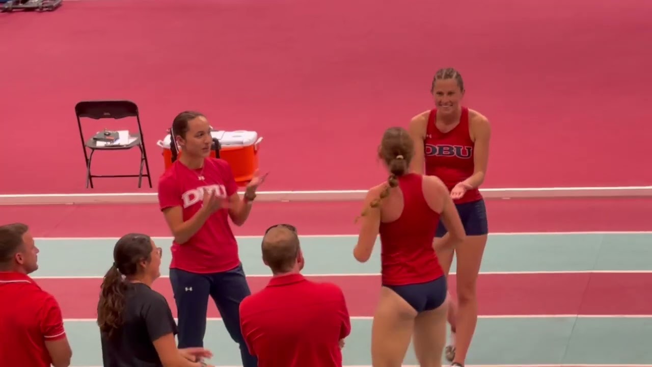 DBU @ Lone Star Conference meet - Pentathlon day 1 2026