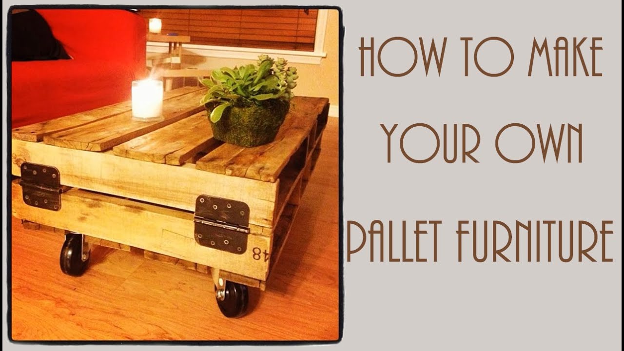 How To Make Pallet Furniture | DIY Instructions
