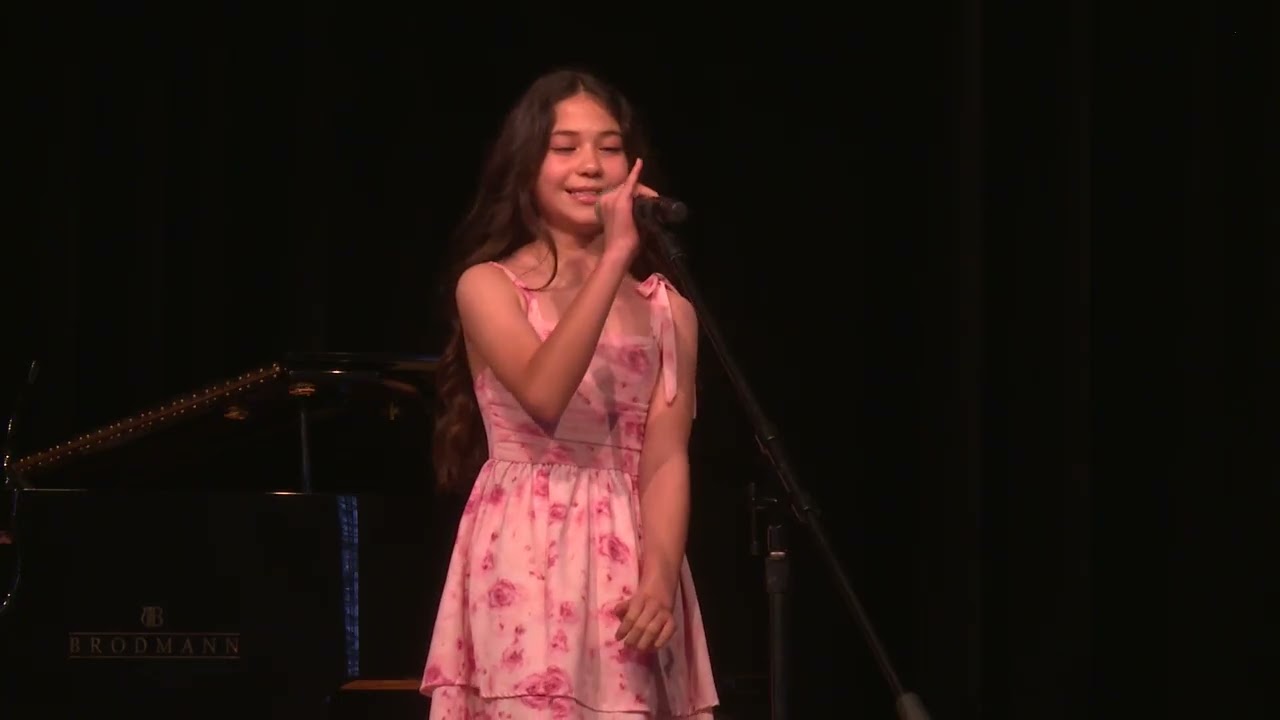 2026 Winter Recital Sapphire Fimbres, voice