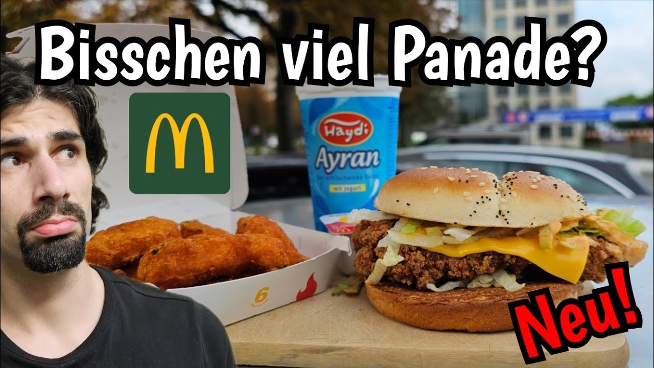 Den neuen McCrispy Spicy Burger im 