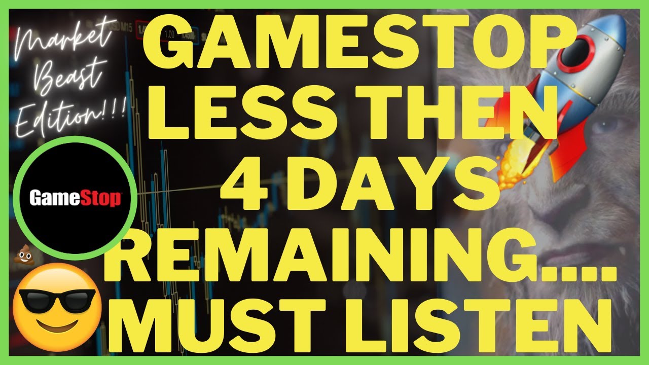 GAMESTOP LESS THEN 4 DAYS REMAINING....... | PRICE PREDICTION | TECHNICAL ANALYSIS$ GME