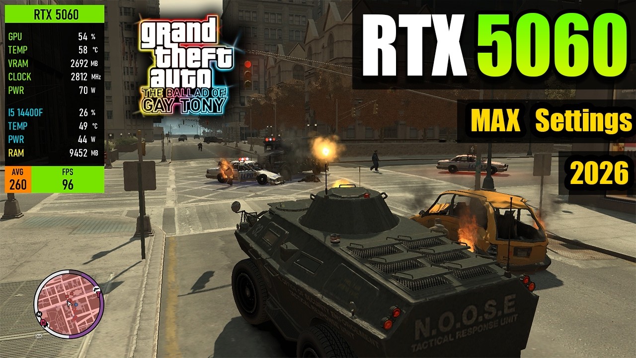 GTA IV | RTX 5060 | Ultra Setting | 1080p (2026)