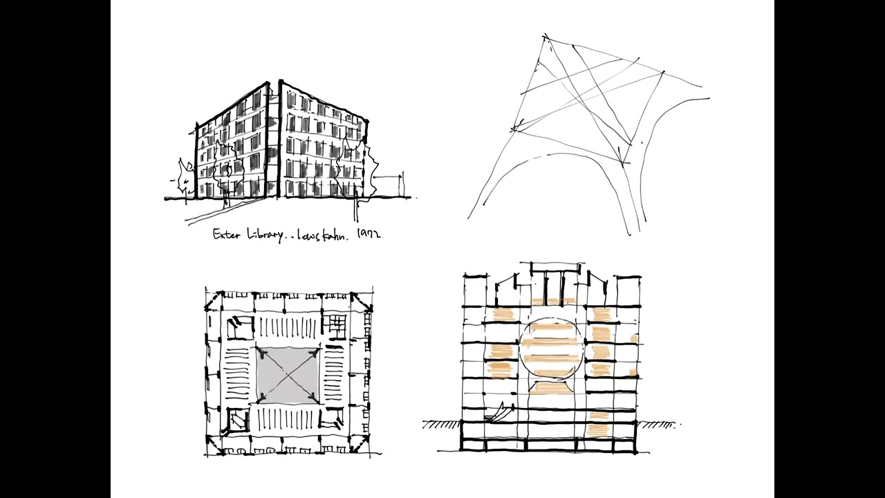 Exeter library. Louis Kahn