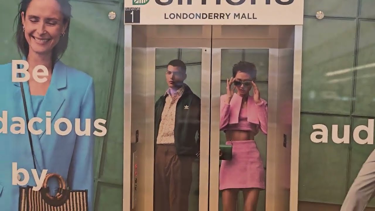 Kone Monospace Traction Elevator @ Londonderry Mall, Edmonton AB