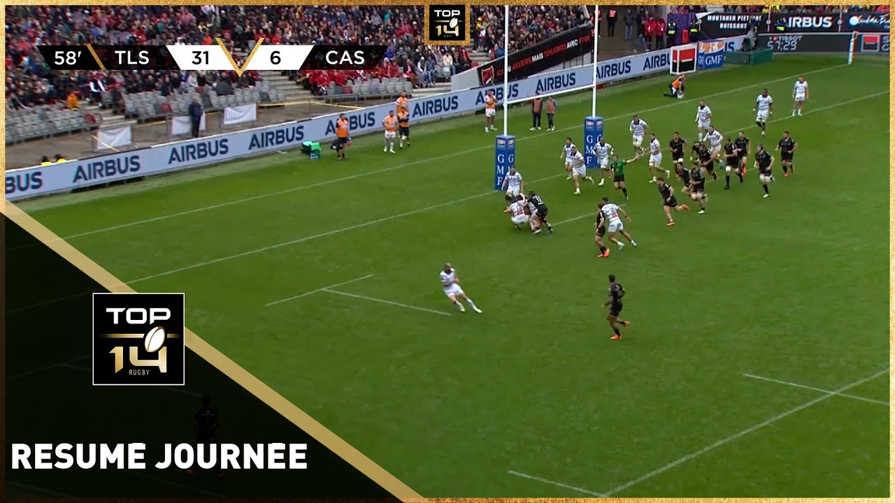 TOP 14 - Résumé de journée de la J22 - Saison 2024-2025