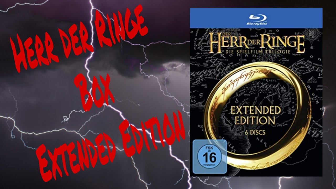 Unboxing - Herr der Ringe Box Extended Edition