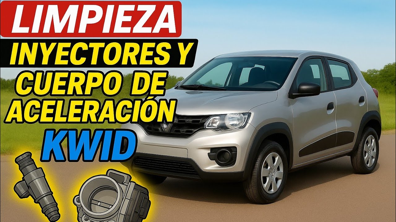 “Limpieza de inyectores y cuerpo de aceleración Kwid | Mejora el rendimiento fácil y rápido” 🚗✨