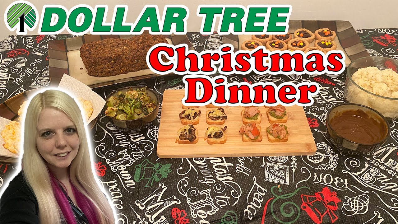 Dollar Tree Christmas Dinner | Budget Family Holiday Meal
