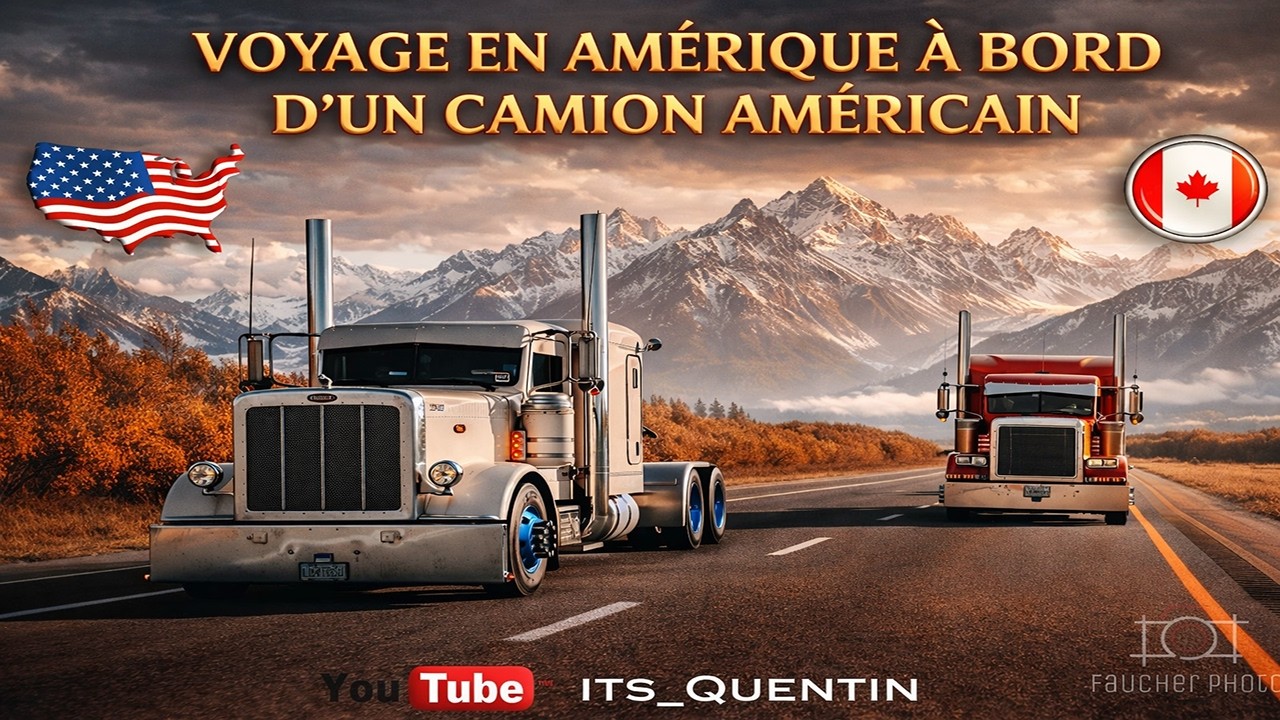 VOYAGE À BORD D'UN PETERBILT 379 EN AMÉRIQUE (4K + Sous-Titres)