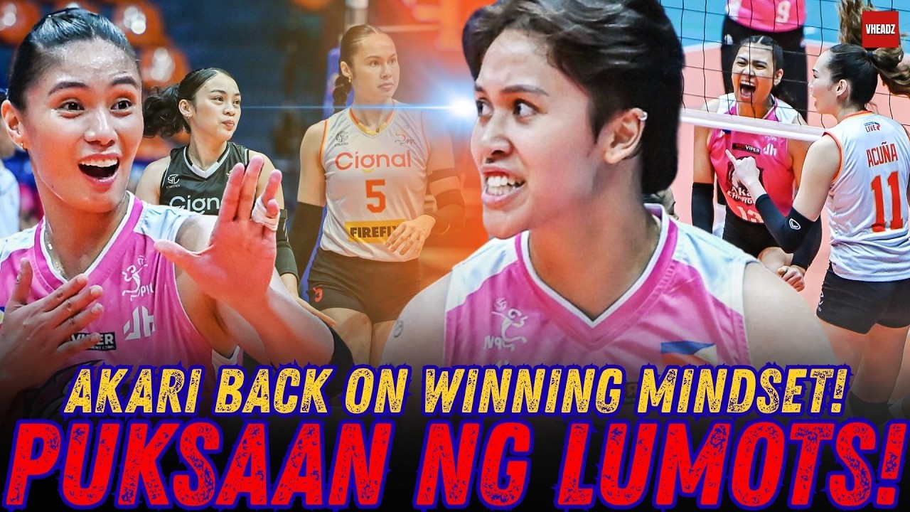 Lumots Puksaan! Akari panalo vs Cignal! Fifi Sharma vs Tiamzon at Santos, Swagfest! PLDT def. Zus!