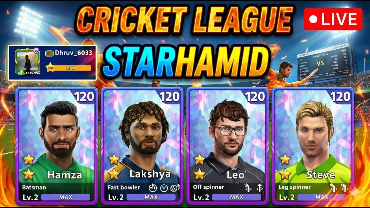 Cricket league live gameplay road to top 1  #cricketleaguelive #cricketleaguetipsandtricks