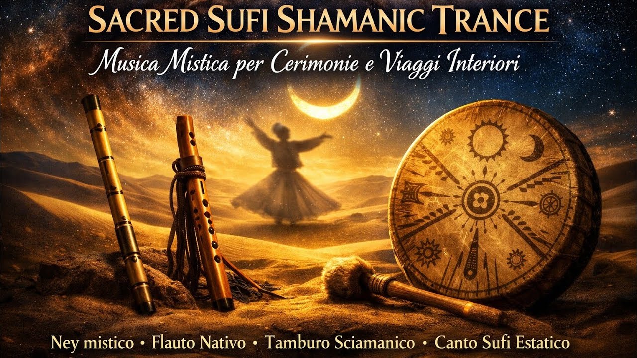 SACRED SUFI SHAMANIC TRANCE Musica mistica per cerimonie e viaggi interiori 