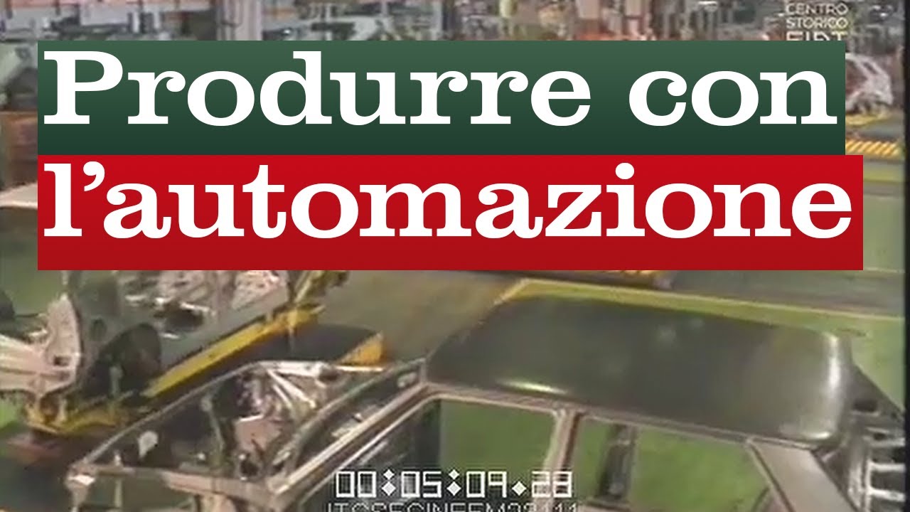 Come per primo al mondo in Italia ho utilizzato i robot del Robogate Comau per costruire le auto