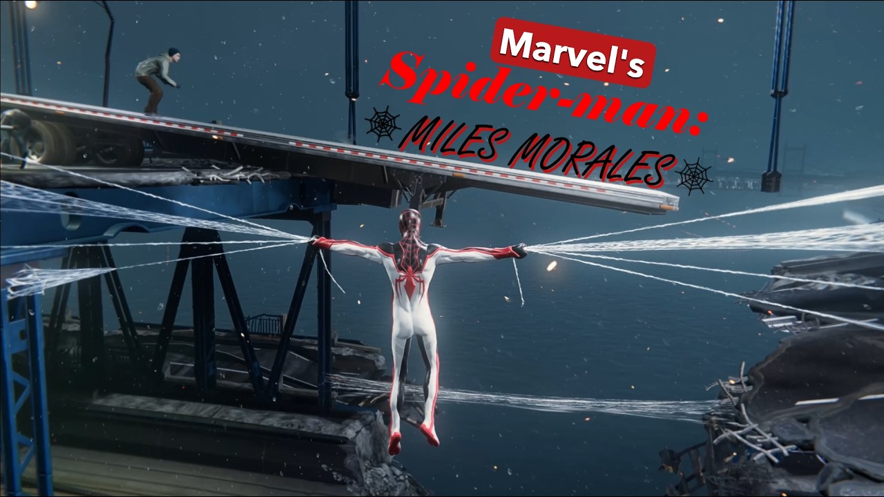 Bridge Broken | Miles's new power - Camouflage - Marvel's SPIDER-MAN: Miles Morales Gameplay