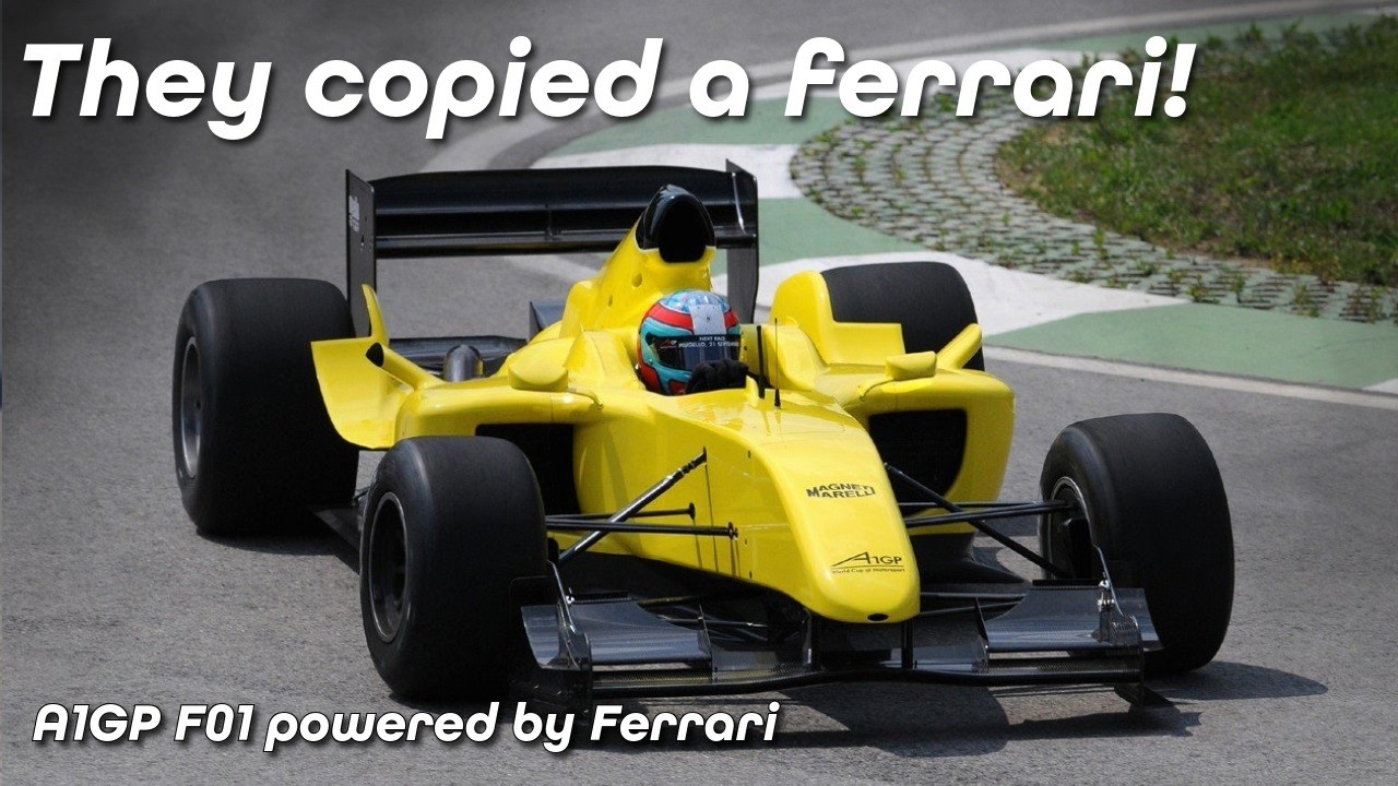 A1GP &mdash; Как был скопирован автомобиль F2004, выигравший титул Формулы-1, с двигателем Ferrari