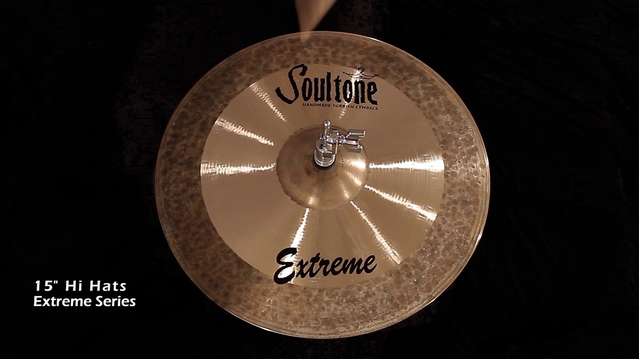 Soultone Cymbals 15 Extreme Hi Hats Demo