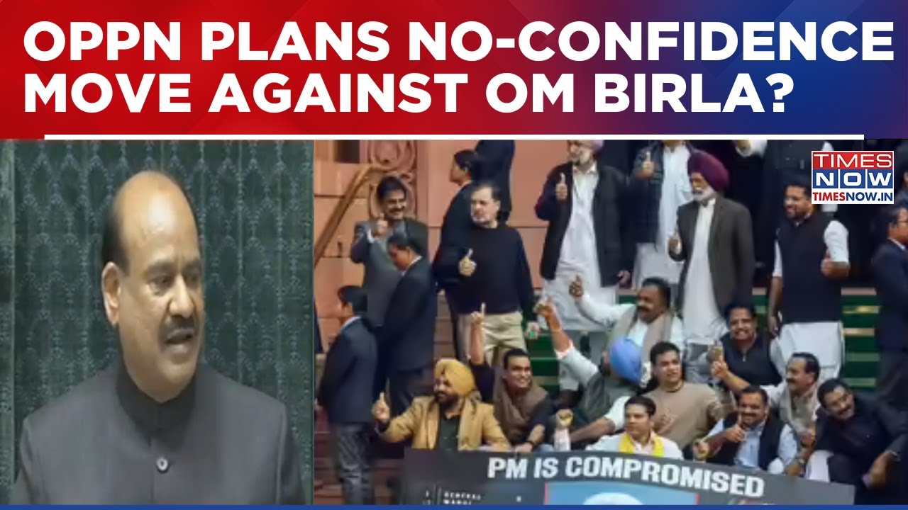 Naravane's Memoir Remark: Oppn To Move 'No-Confidence Motion' Against Lok Sabha Speaker Om Birla?
