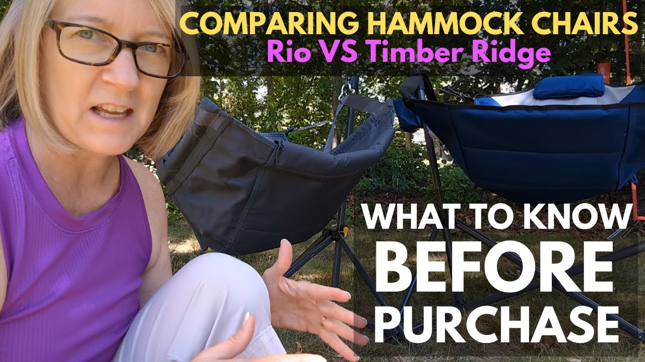 Ultimate Hammock Chair SHOWDOWN COMPARISON: Rio vs Timber Ridge