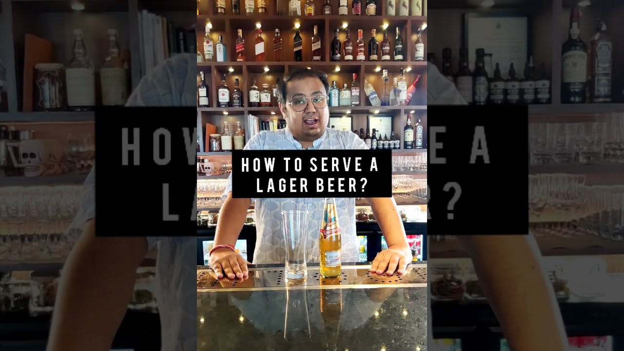 Как правильно подавать лагерное пиво? 🍻