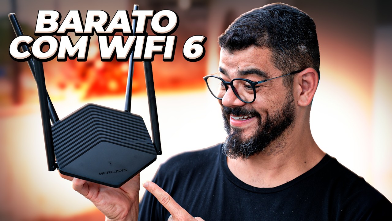 ROTEADOR COM WIFI 6 BOM E BARATO? MERCUSYS MR60X &Eacute; COMPLETO! MAS VALE A PENA?