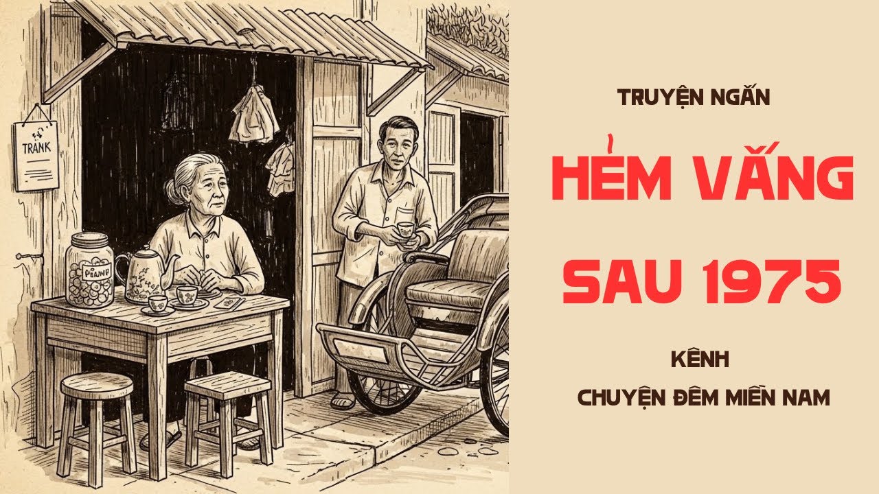 Truyện đêm Sài Gòn: HẺM VẮNG SAU 1975 (Bản Cut)| Nghe đời sống Sài Gòn xưa thời bao cấp.