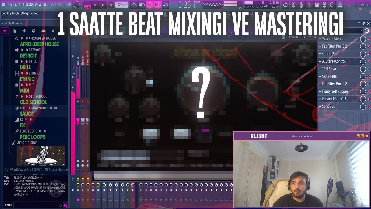 1 SAATTE BEAT MIXINGI VE MASTERINGI HAKKINDA BİLMEN GEREKENLER