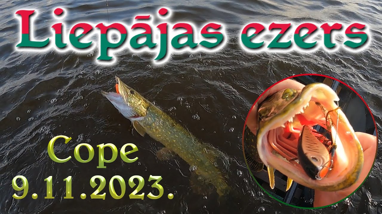 Liepājas ezers - Cope 9.11.2023.
