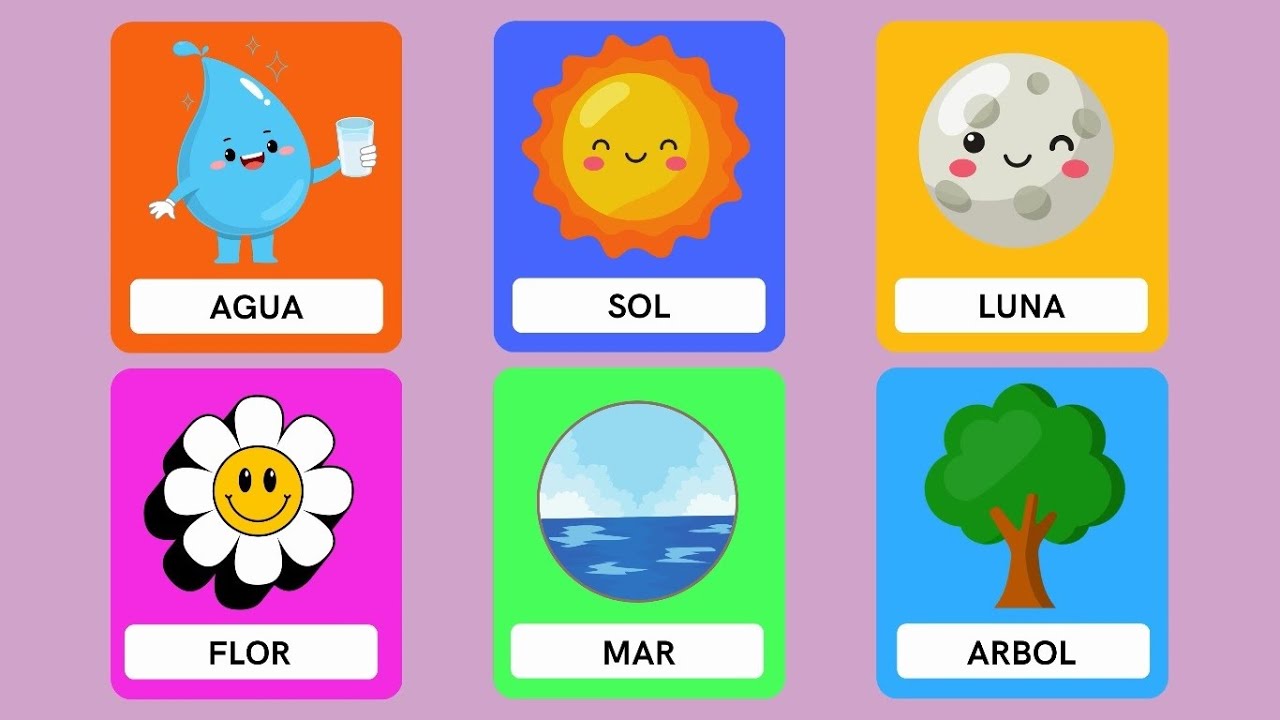 🔴&iexcl;Aprende Jugando! 18 Palabras Educativas para Ni&ntilde;os y Ni&ntilde;as parte 3🌟📚 - Aprende con Gael y Owen