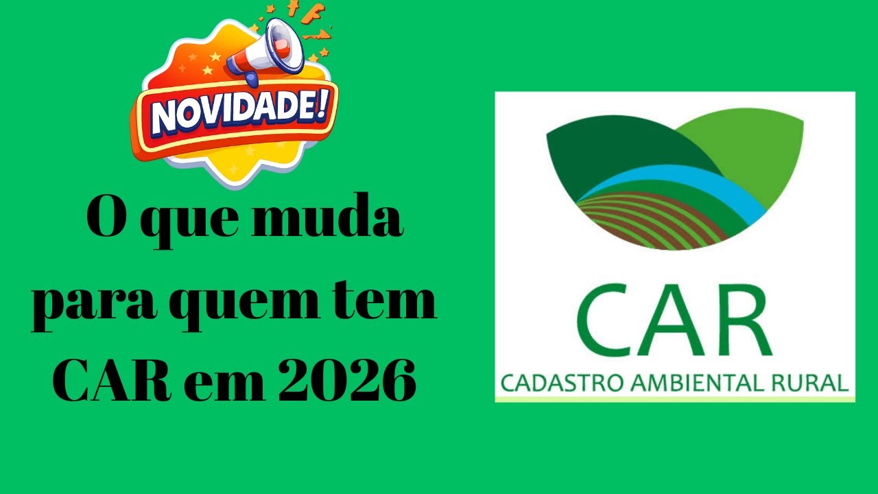 CAR BLOQUEADO? Por que os BANCOS vão negar seu CRÉDITO RURAL em 2026 A Nova Regra