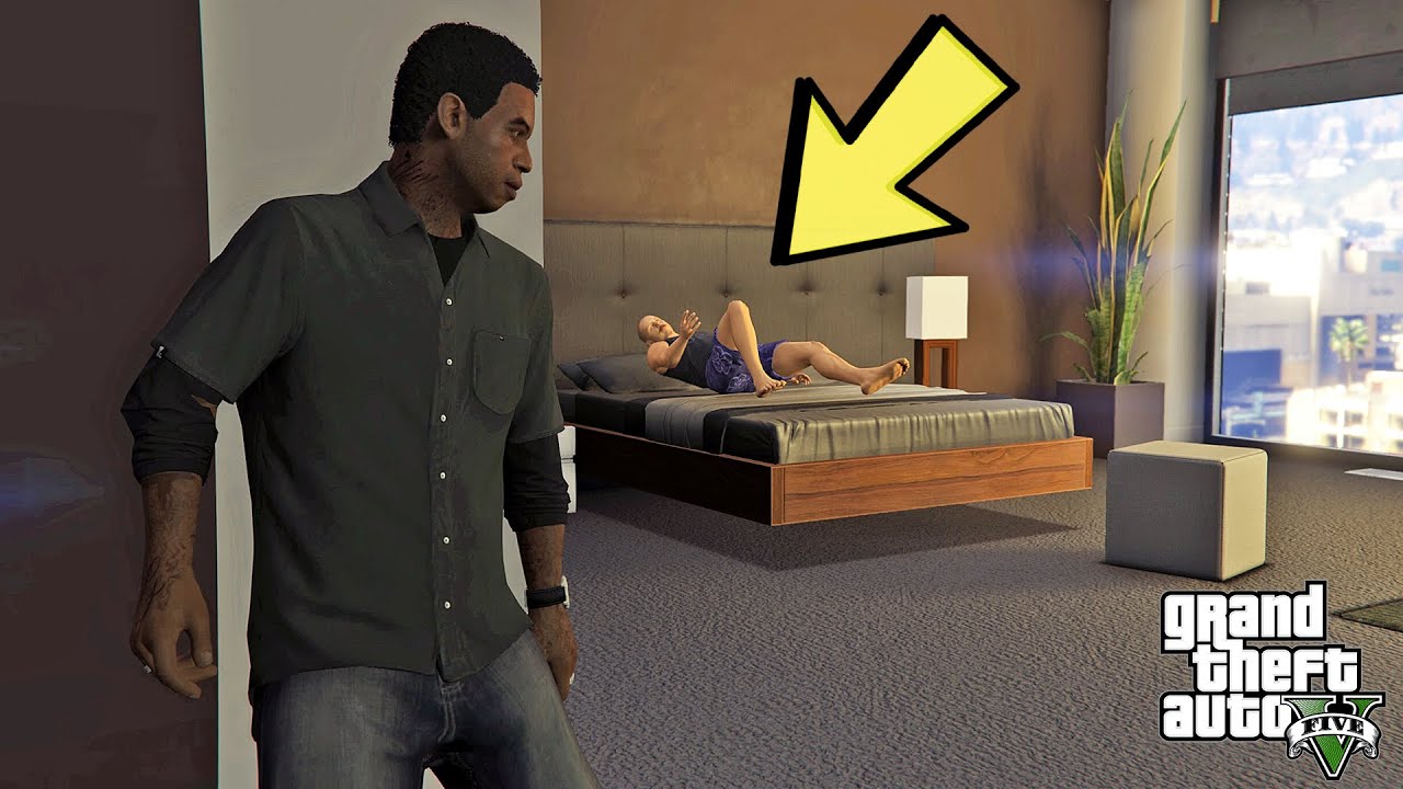 التسلل إلى الشقة المشبوهة في جي تي أي 5 | GTA V Lamar Secrets