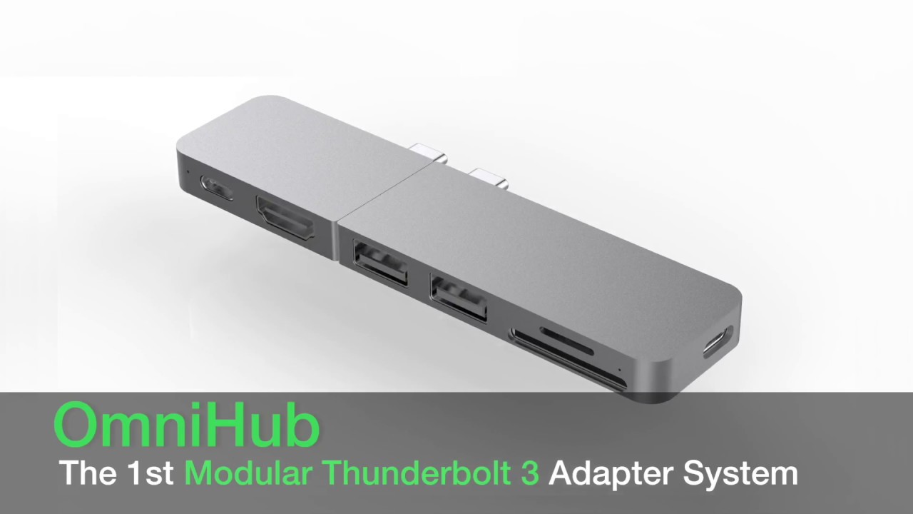 OmniHub-The Most Universal USB-C HUB for Laptops