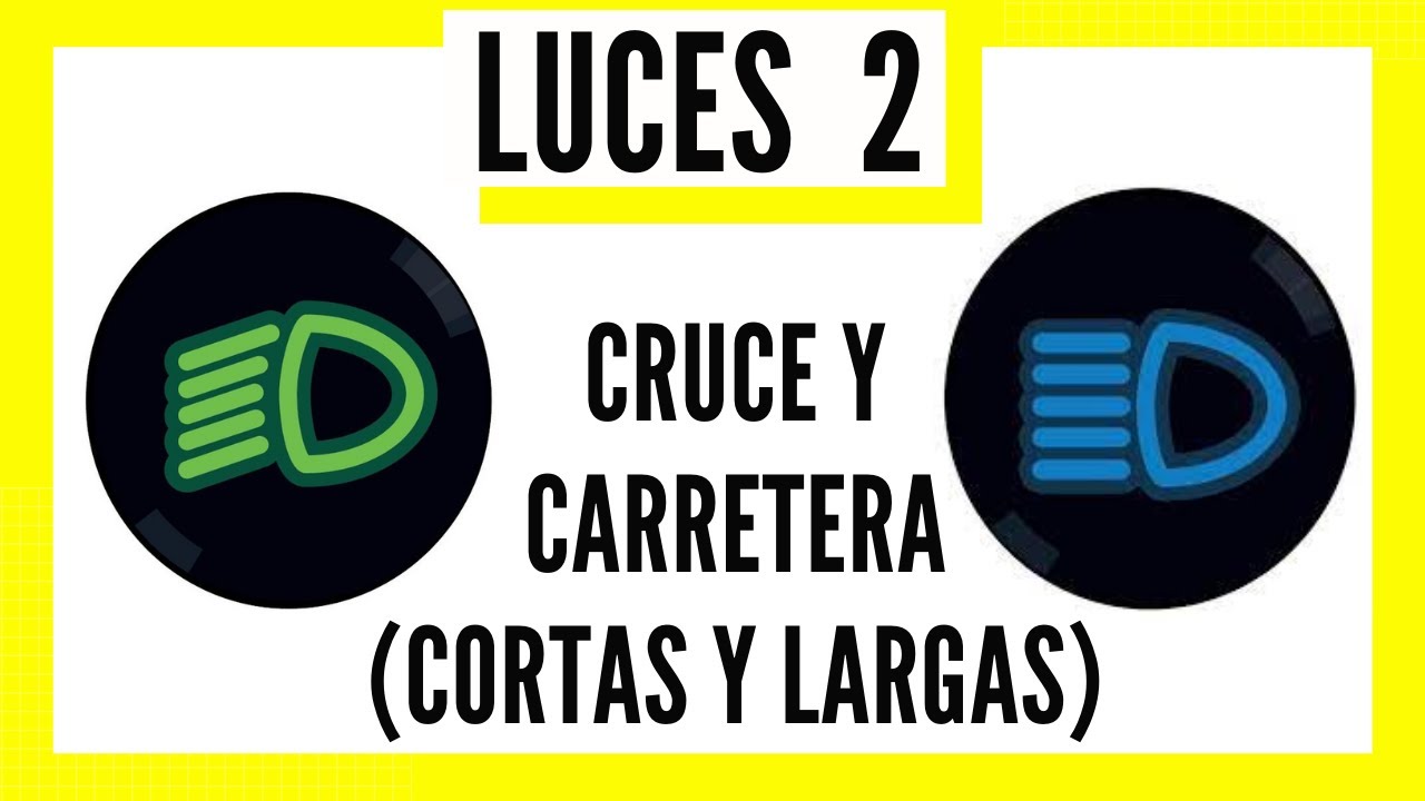 💡LUCES 2💡CARRETERA y CRUCE + DESTELLOS + DESLUMBRAMIENTOS + PREGUNTAS EXAMEN DGT PERMISO B