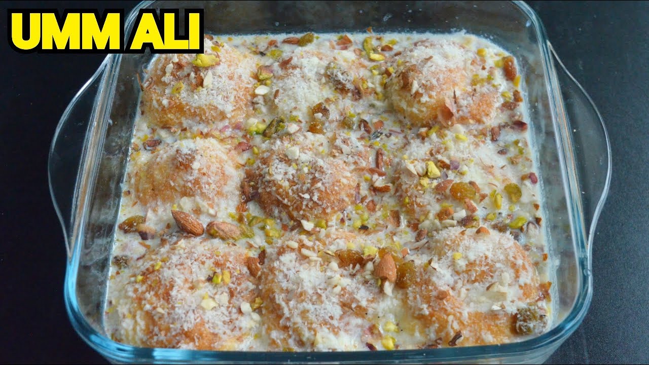 UMM ALI ARABIC DESSERT by (YES I CAN COOK) #ArabicDessert #UmmAli #SaudiStyle
