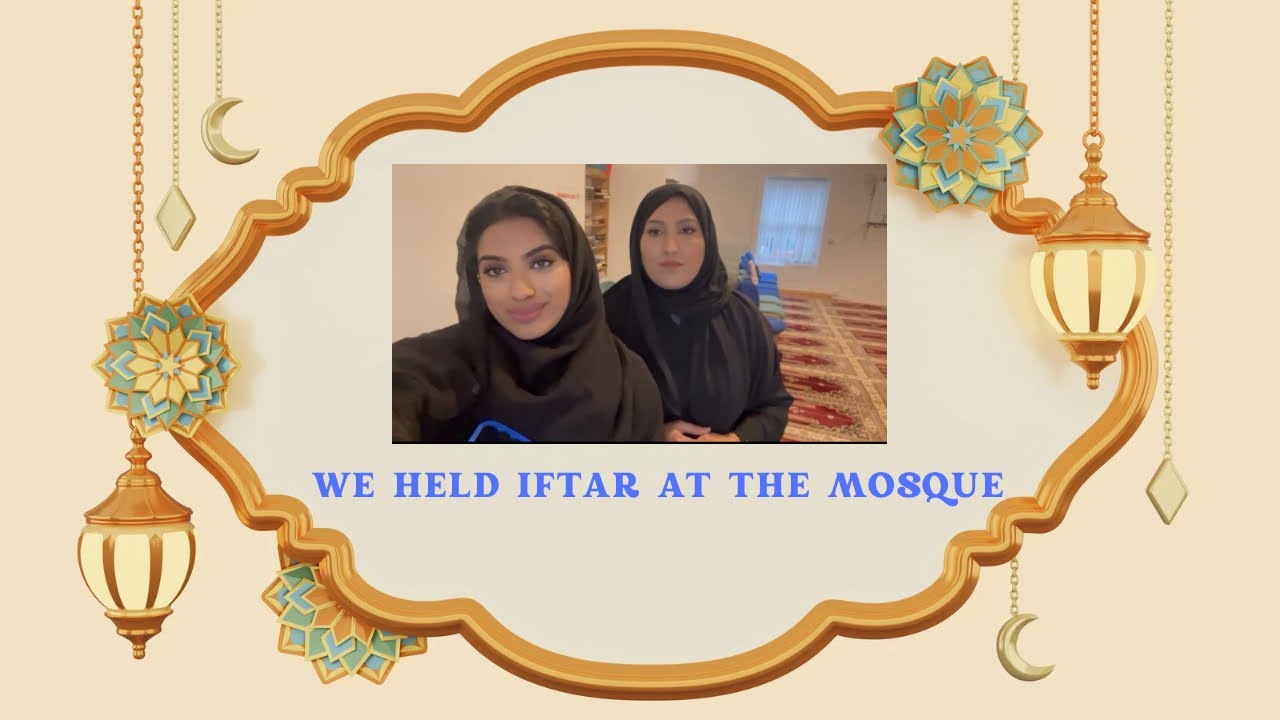 WE HELD IFTAR AT THE MOSQUE | RAMADAN MUBARAK|  RAMADAN 2024 🌙✨📿
