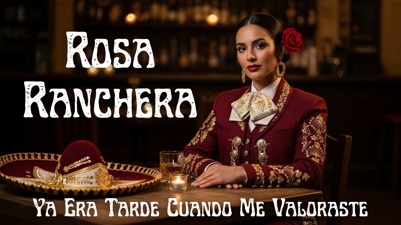 Ya Era Tarde Cuando Me Valoraste | Ranchera Clásica | Rosa Ranchera