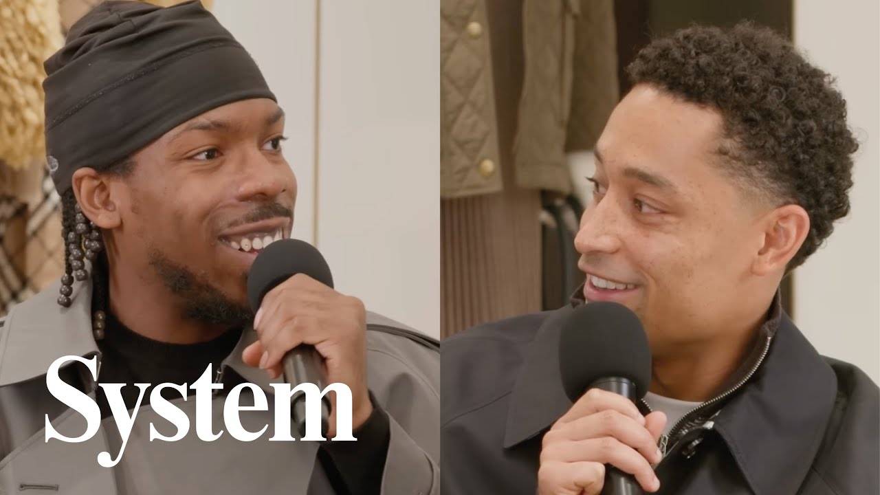 Gabriel Moses and Loyle Carner | In Conversation with Burberry | System Live