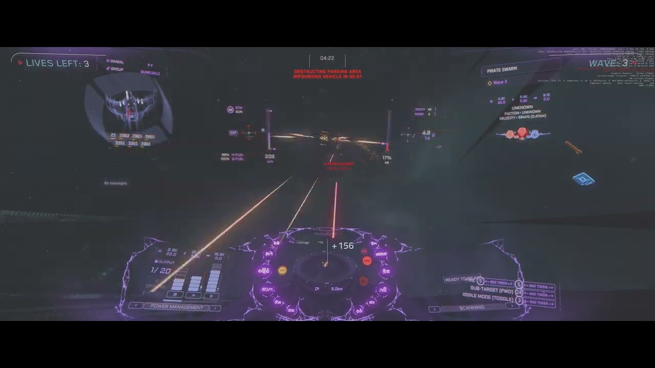 Star Citizen 4.5 Stinger  Pirate Swarm #starcitizen  #stinger 