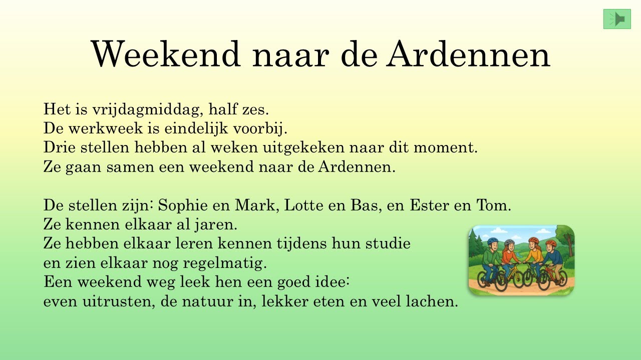 Weekend naar de Ardennen