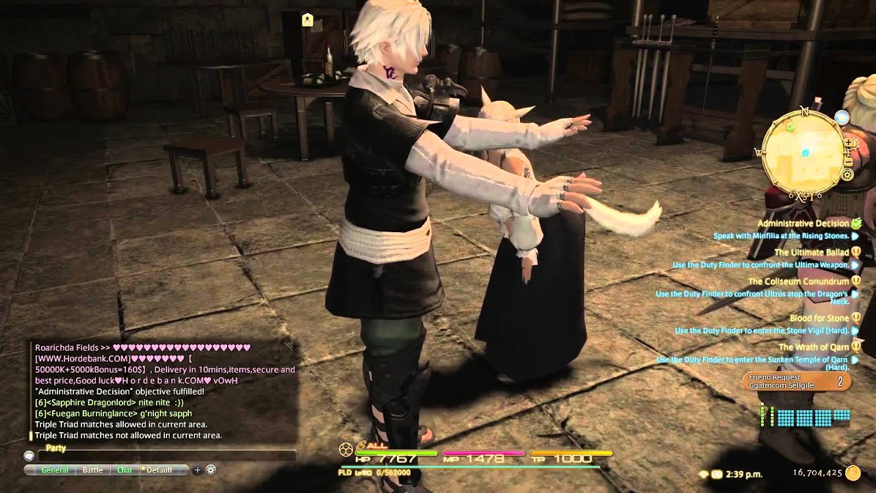 Thancred's Debauchery Finally Catches Up With Him
