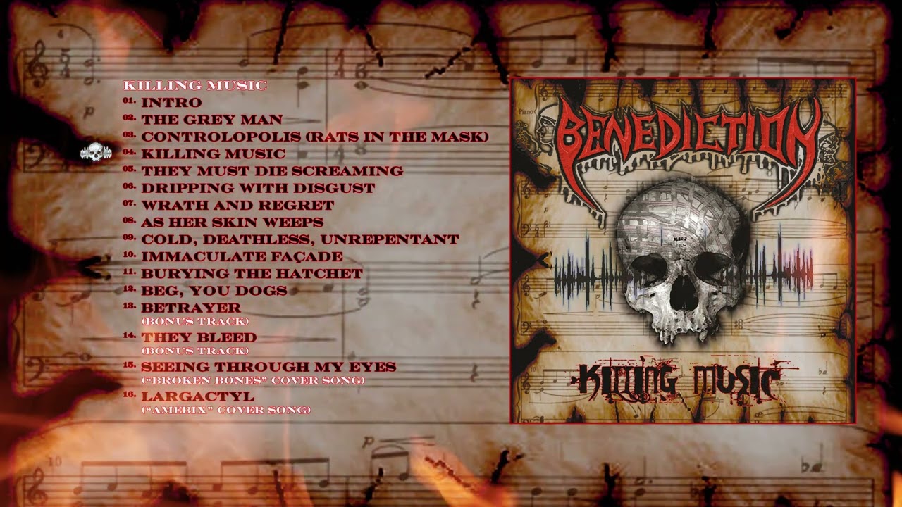 Benediction - Killing Music (Official Full Album Stream)