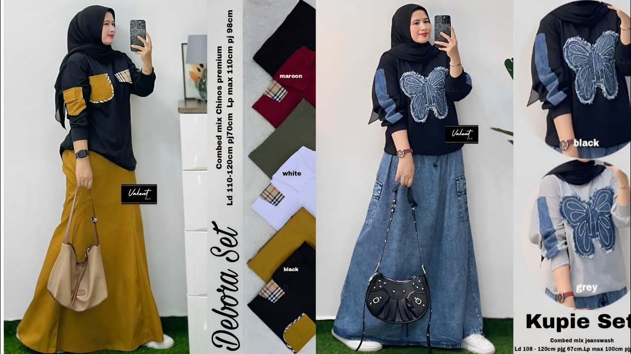 Baju gamis terbaru 2025 2026, baju gamis model sekarang, gamis lebaran pengajian kondangan, part 2