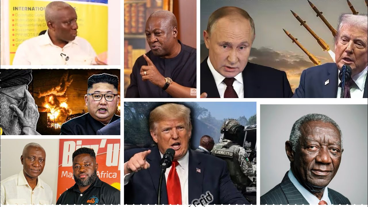 Do not try Trump”u can’t win-Al Wahab Farouk Shakes President Mahama as North Korea strikes on Iran 