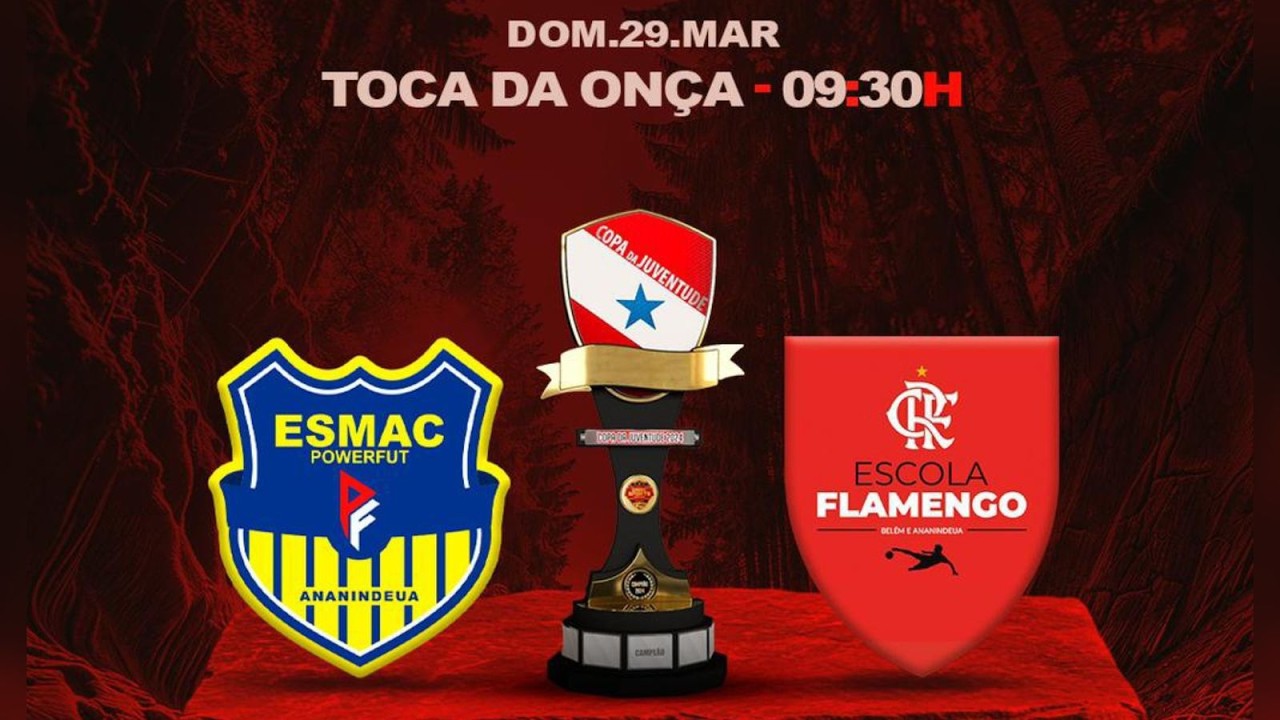 Esmac x Escolinha do Flamengo | Copa da Juventude 2026