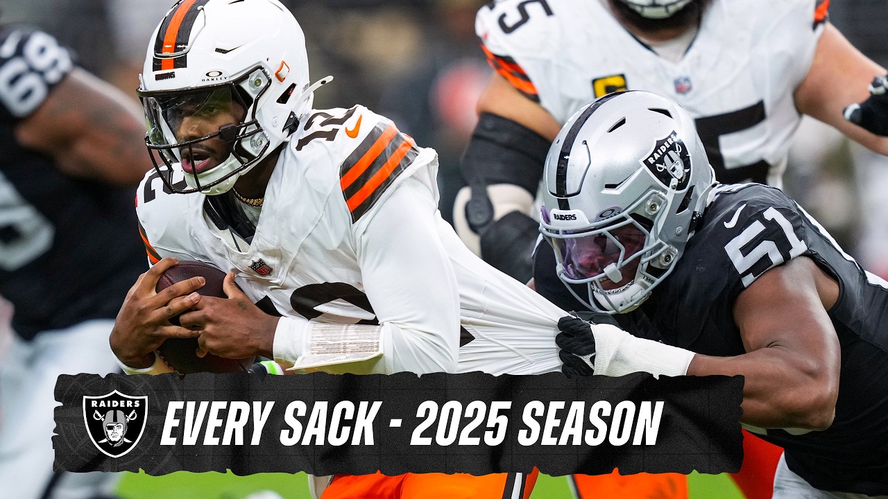 Every Sack From the Raiders Defense in 2025 | Full Highlights