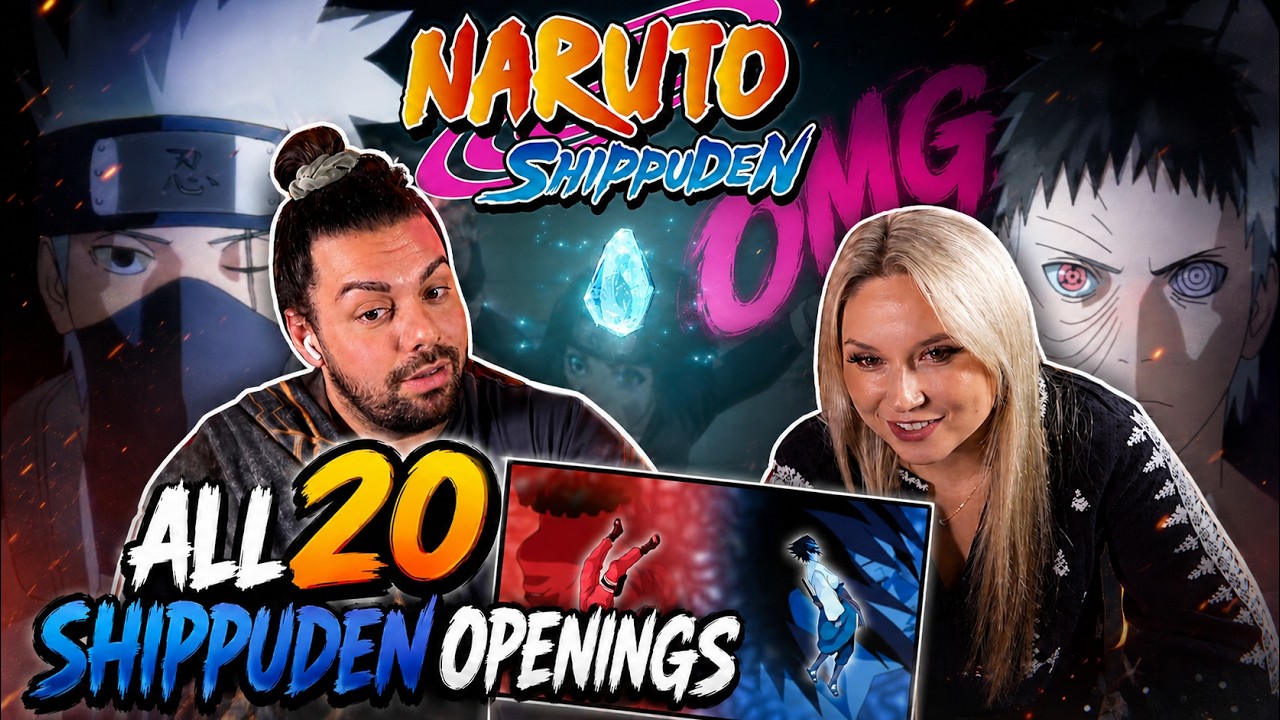 РЕЙТИНГ И РЕАКЦИЯ НА ВСЕ ОПЕНИНГИ NARUTO SHIPPUDEN С 1 ПО 20 ВПЕРВЫЕ! | Deniz & Masha