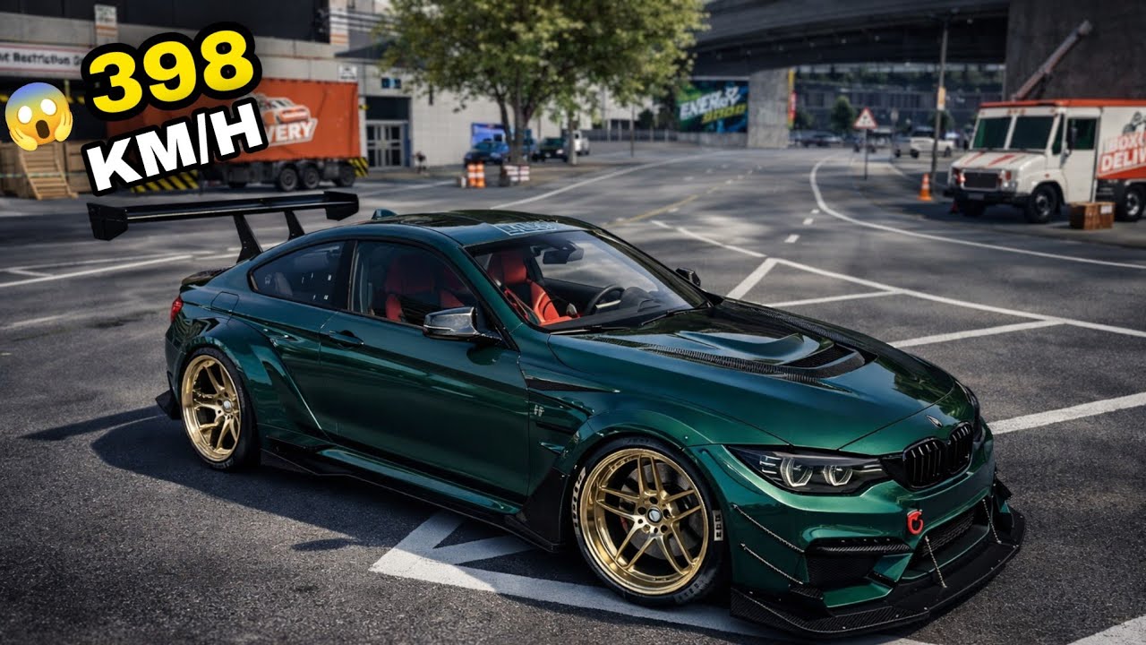 BMW M4 SPEED TEST ☠️ CARX STREET GAMEPLAY 